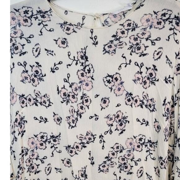 Anthropologie Lush Shirt Womens Large Cottagecore Whimsical Fairycore Flowy Boho - Picture 2 of 8
